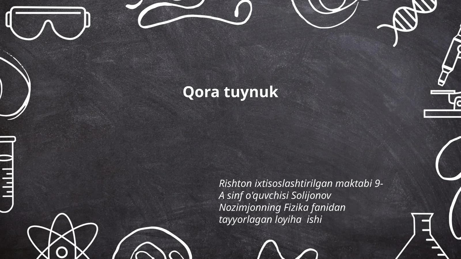 Qora tuynuk