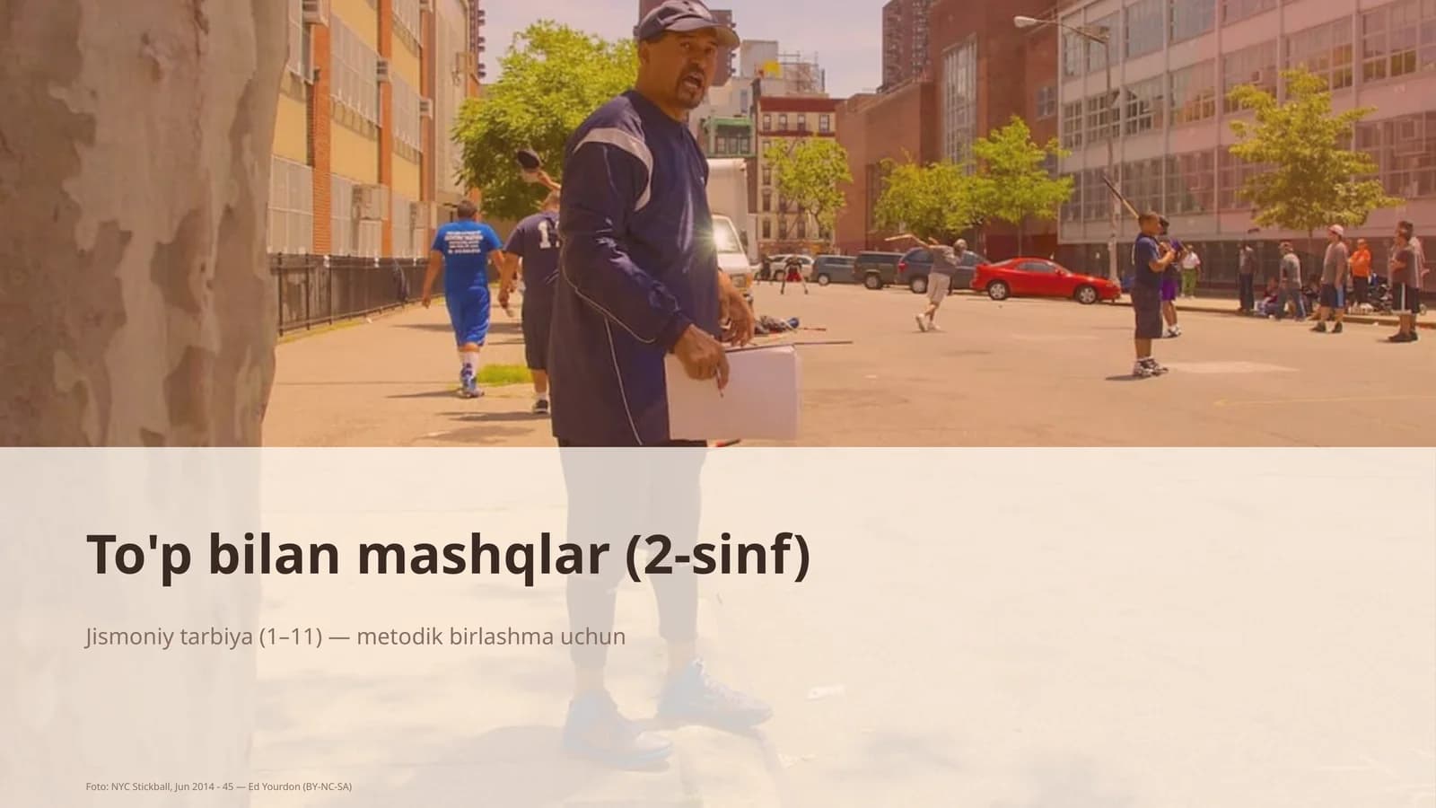 To'p bilan mashqlar (2-sinf)