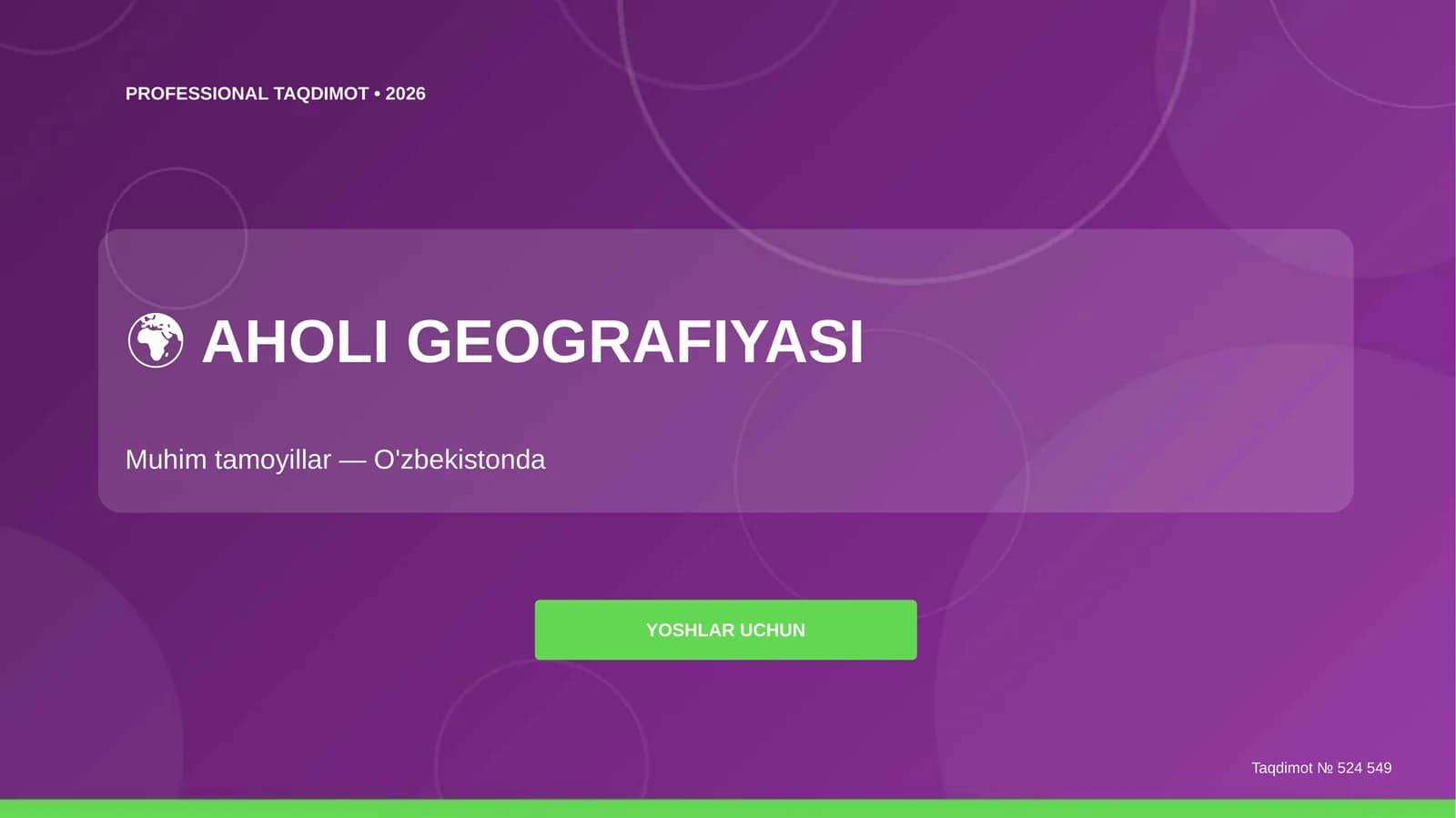 AHOLI GEOGRAFIYASI