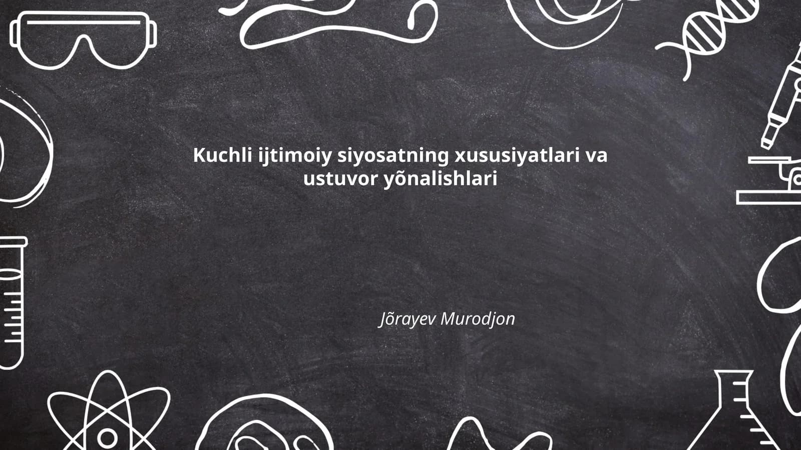Kuchli ijtimoiy siyosatning xususiyatlari va ustuvor yõnalishlari