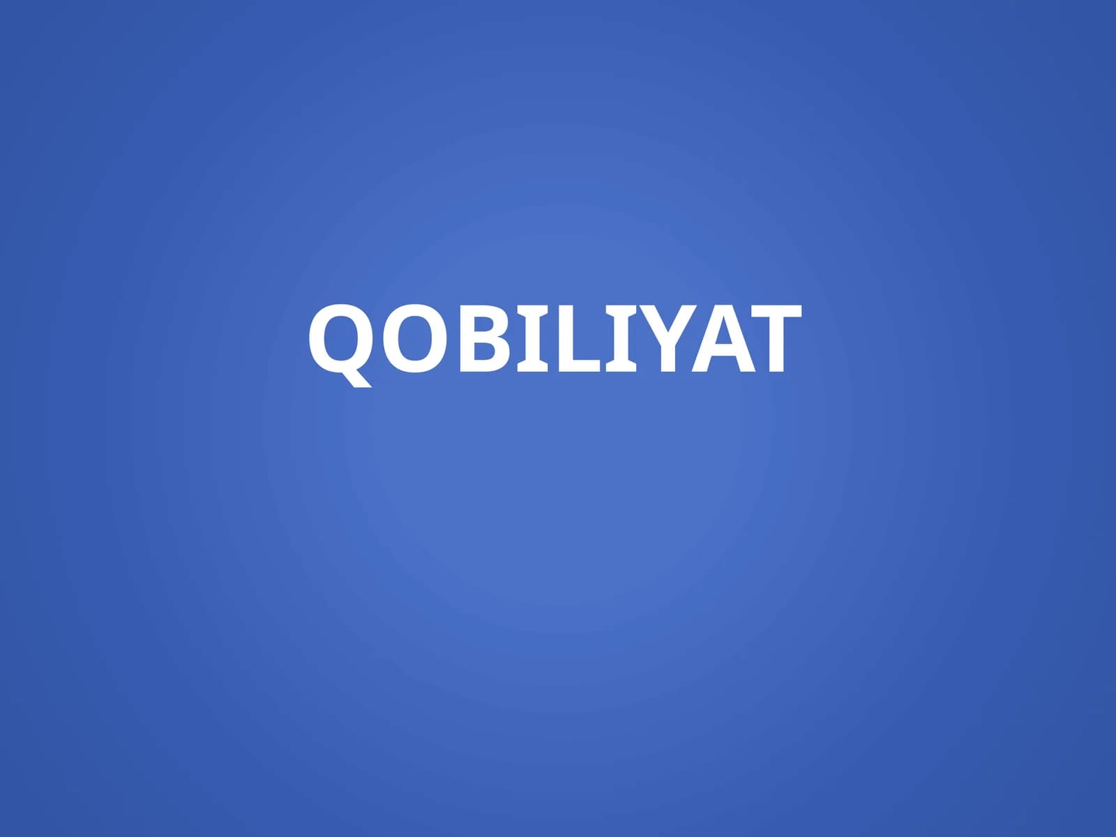 Qobiliyat