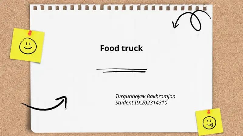 Business planning for Food Truck