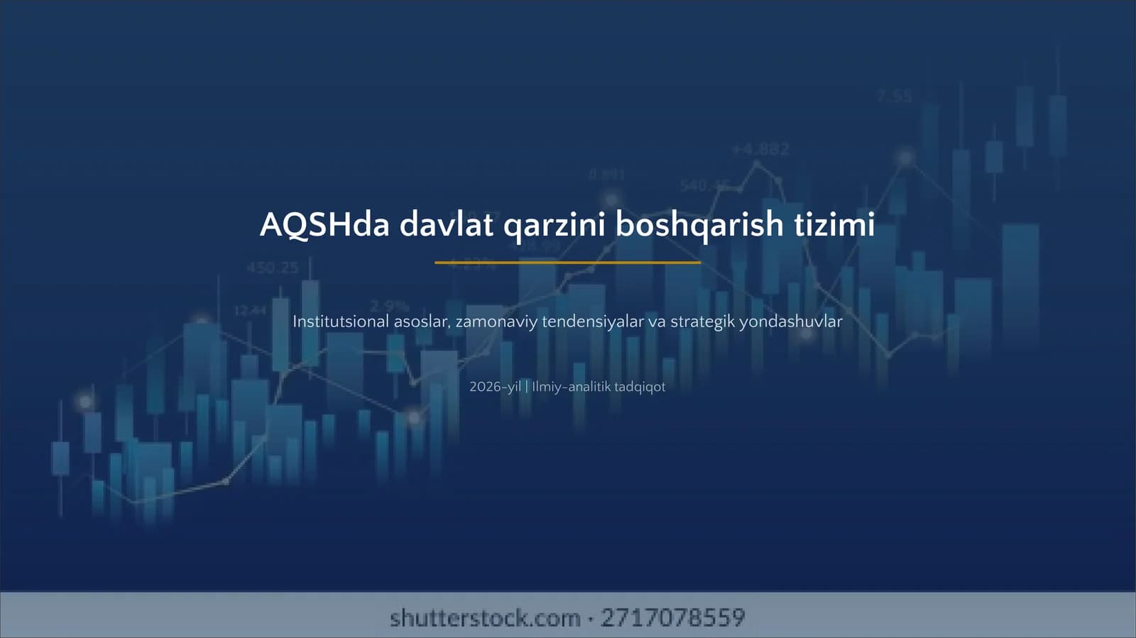 AQSHda davlat qarzini boshqarish tizimi
