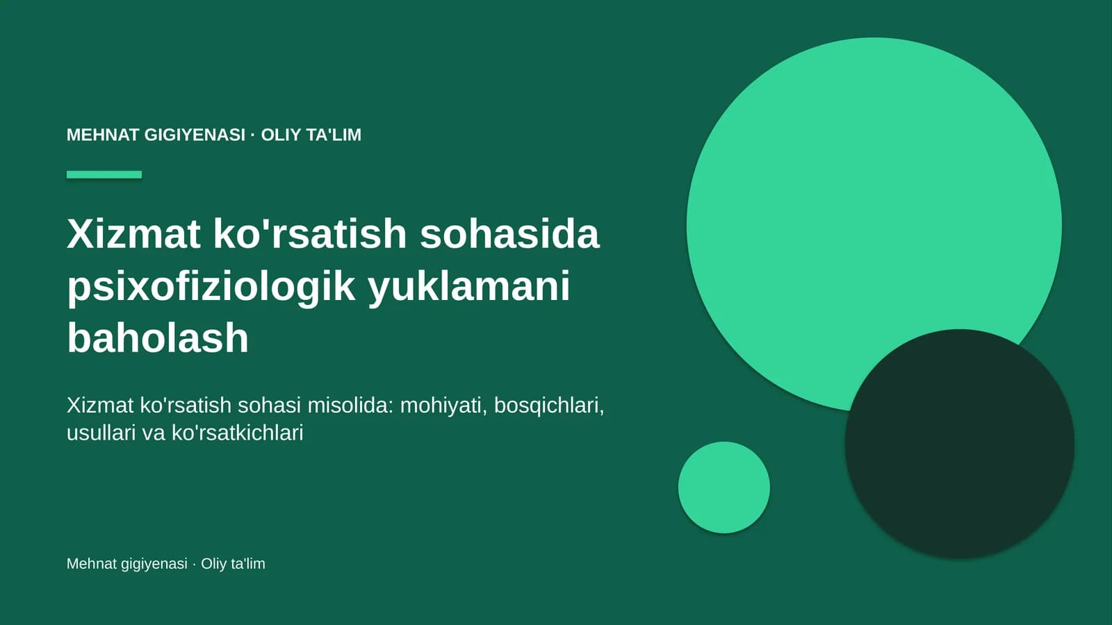xizmat ko'rsatish sohasida psixofiziologik yuklamani baholash 8064