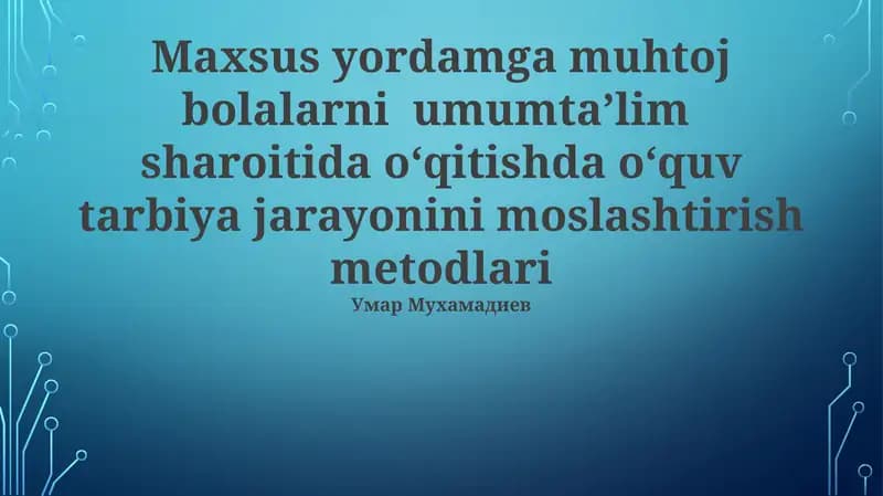 Kommunikatsiya va Til Yordami
