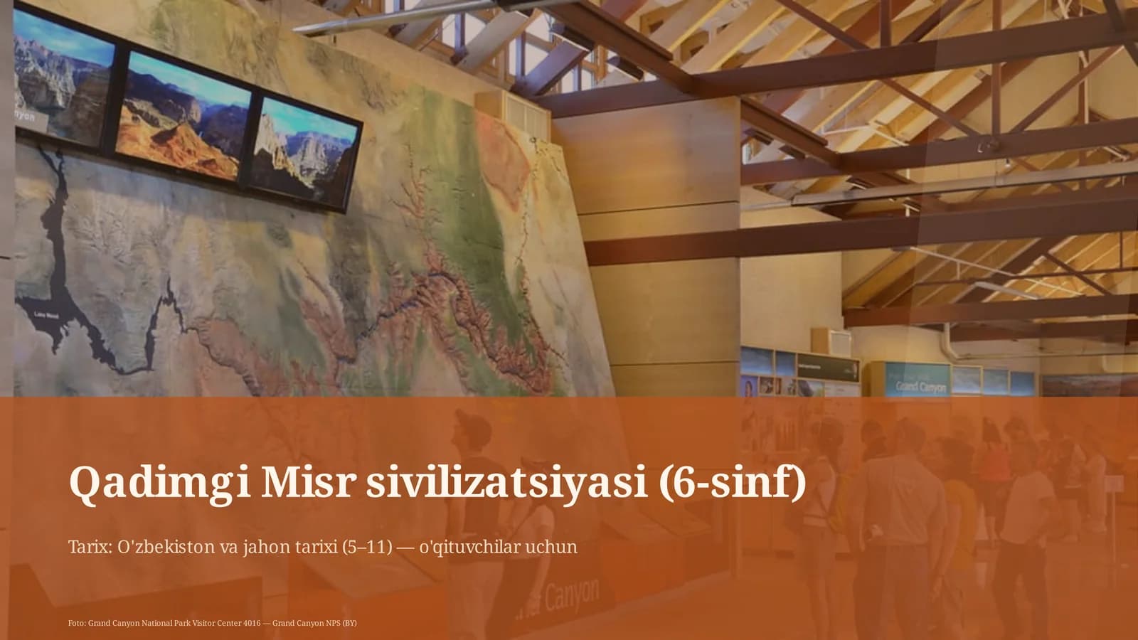 Qadimgi Misr sivilizatsiyasi (6-sinf)