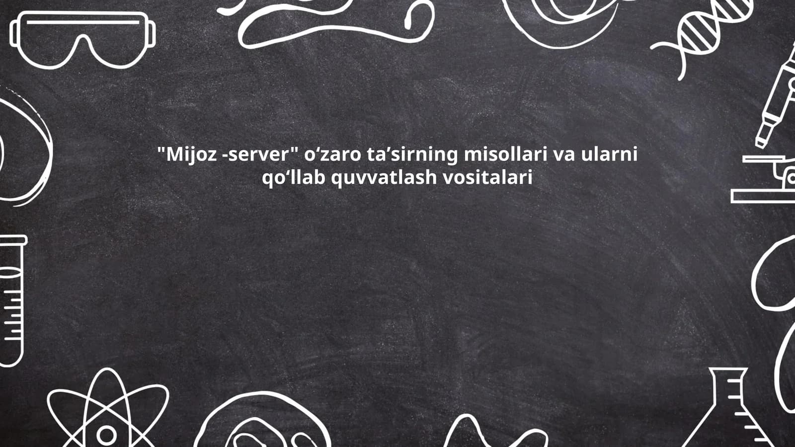 Mijoz -server