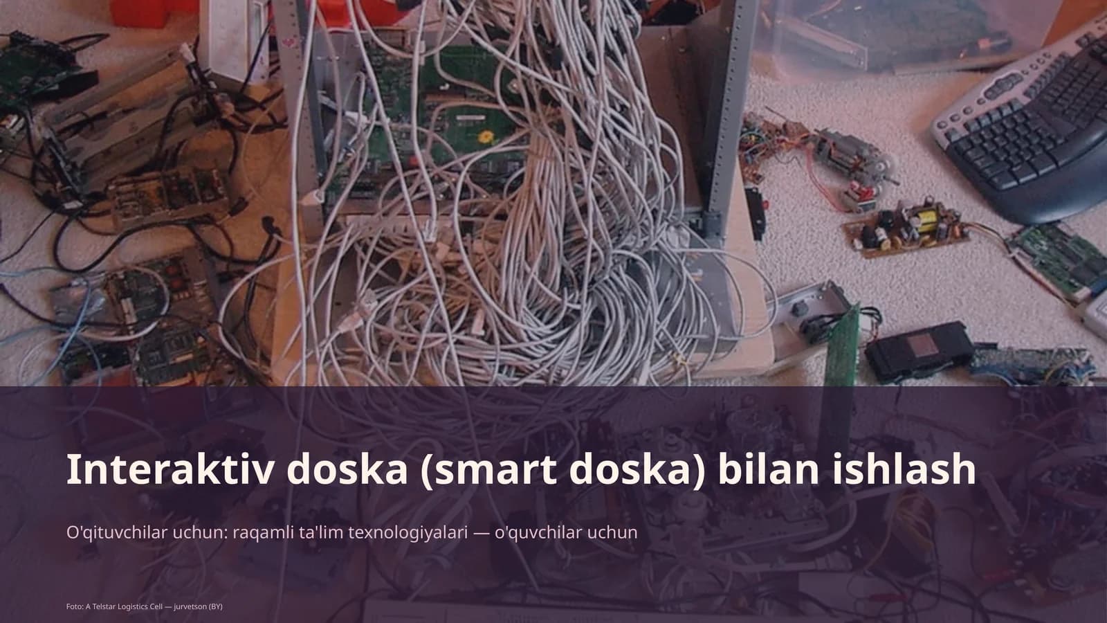 Interaktiv doska (smart doska) bilan ishlash
