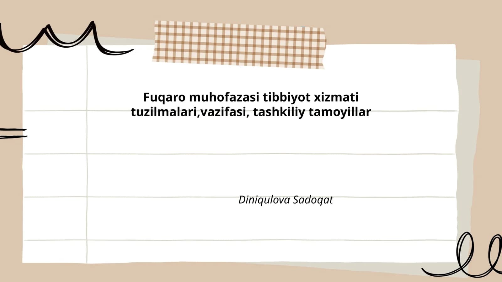 Fuqaro muhofazasi tibbiyot xizmati tuzilmalari, vazifasi, tashkiliy tamoyillar