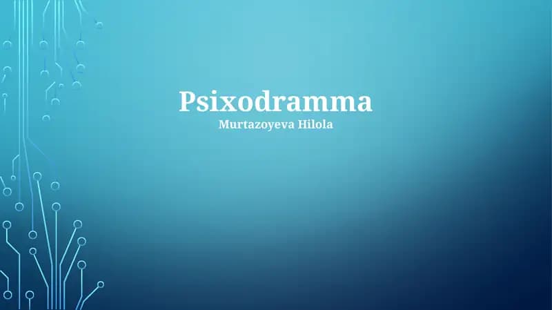 Psixodramma