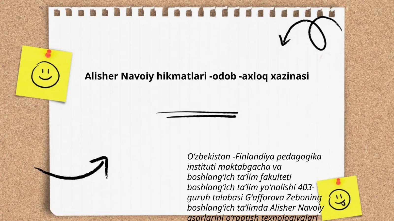 Alisher Navoiy hikmatlari -odob -axloq xazinasi