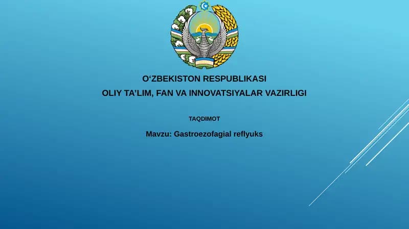 Gastroezofagialreflyuks