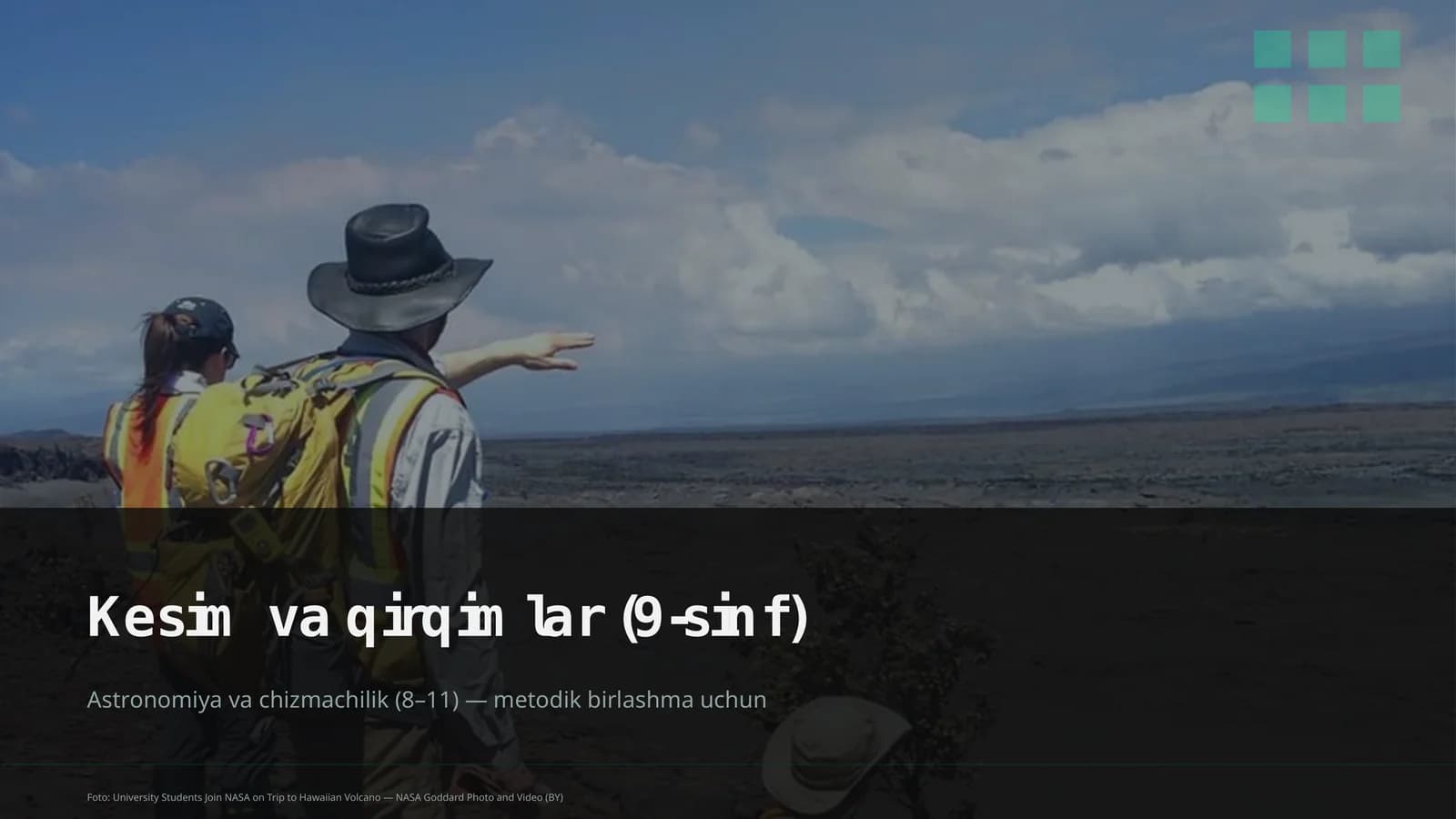 Kesim va qirqimlar (9-sinf)