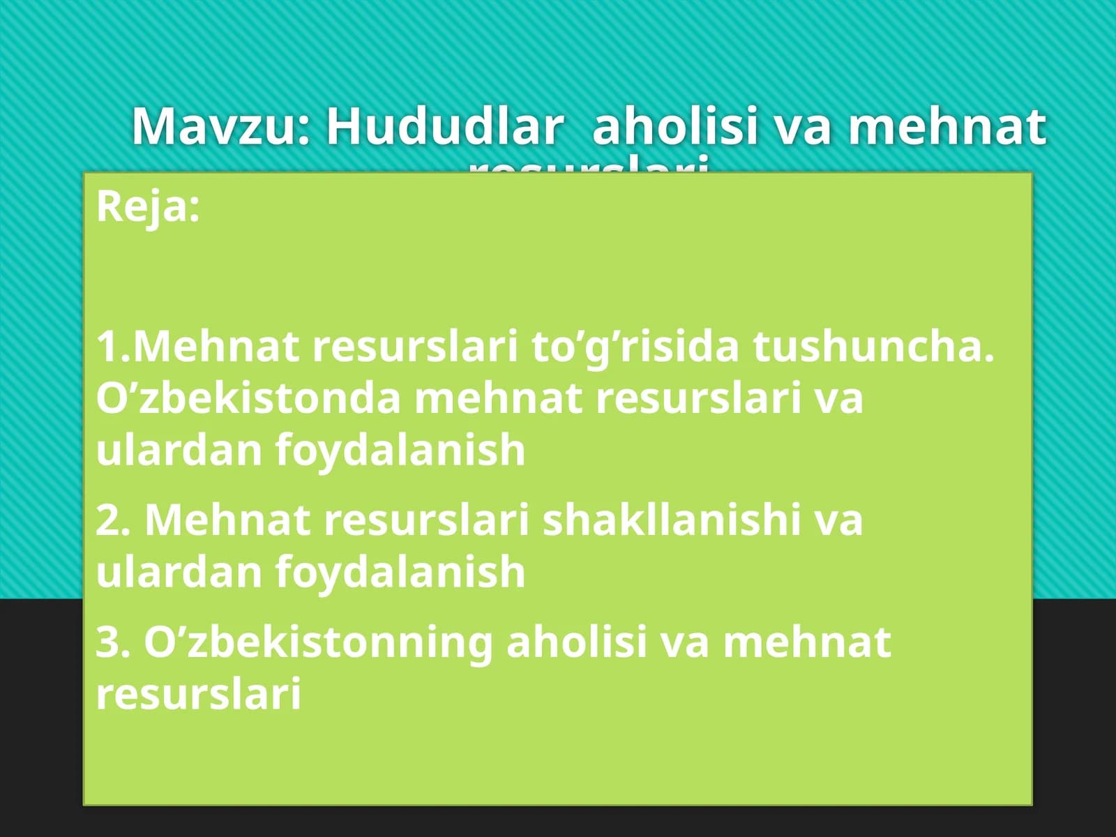 Hududlaraholisivamehnatresurslari