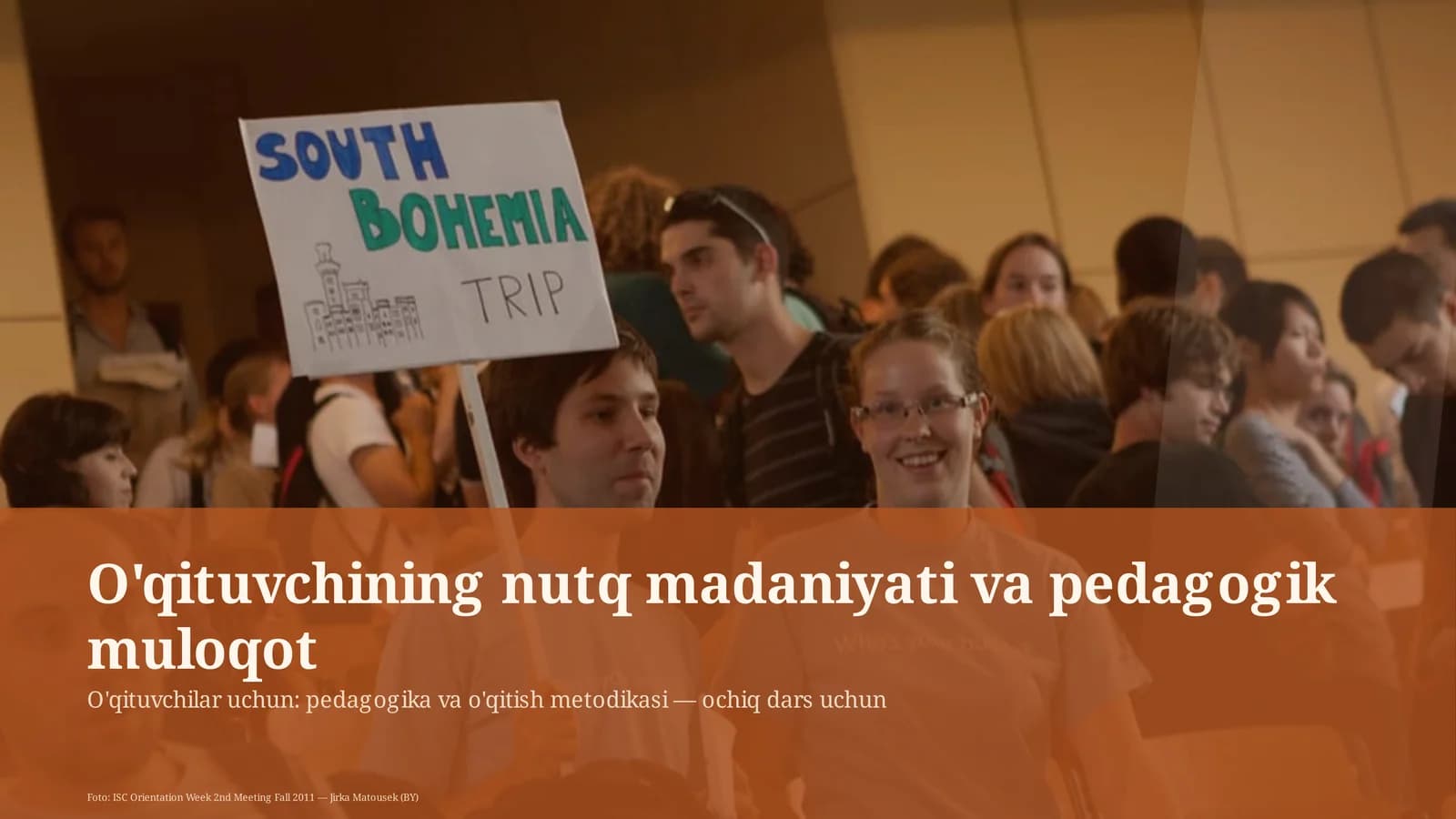 O'qituvchining nutq madaniyati va pedagogik muloqot