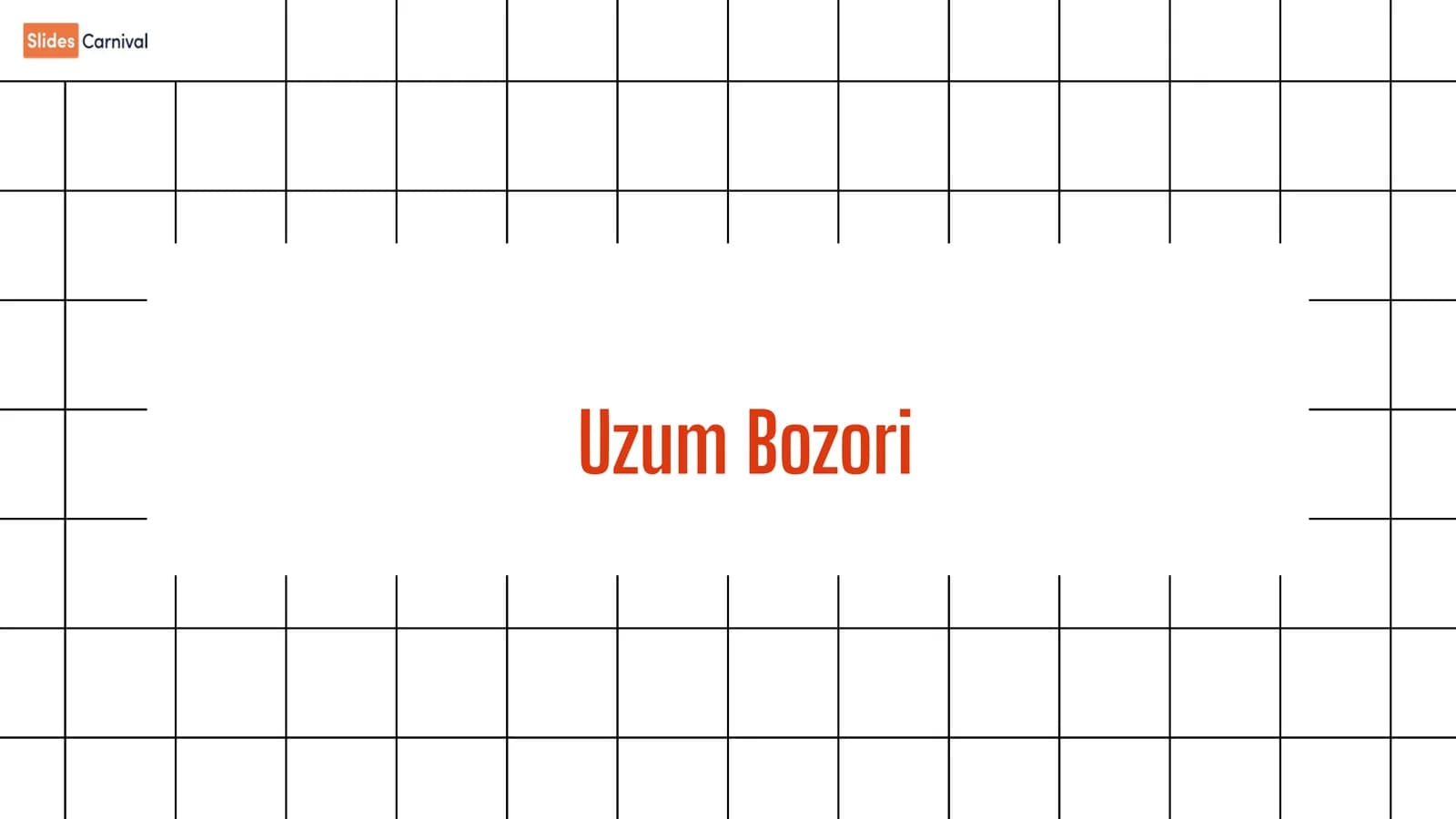 Uzum Bozori