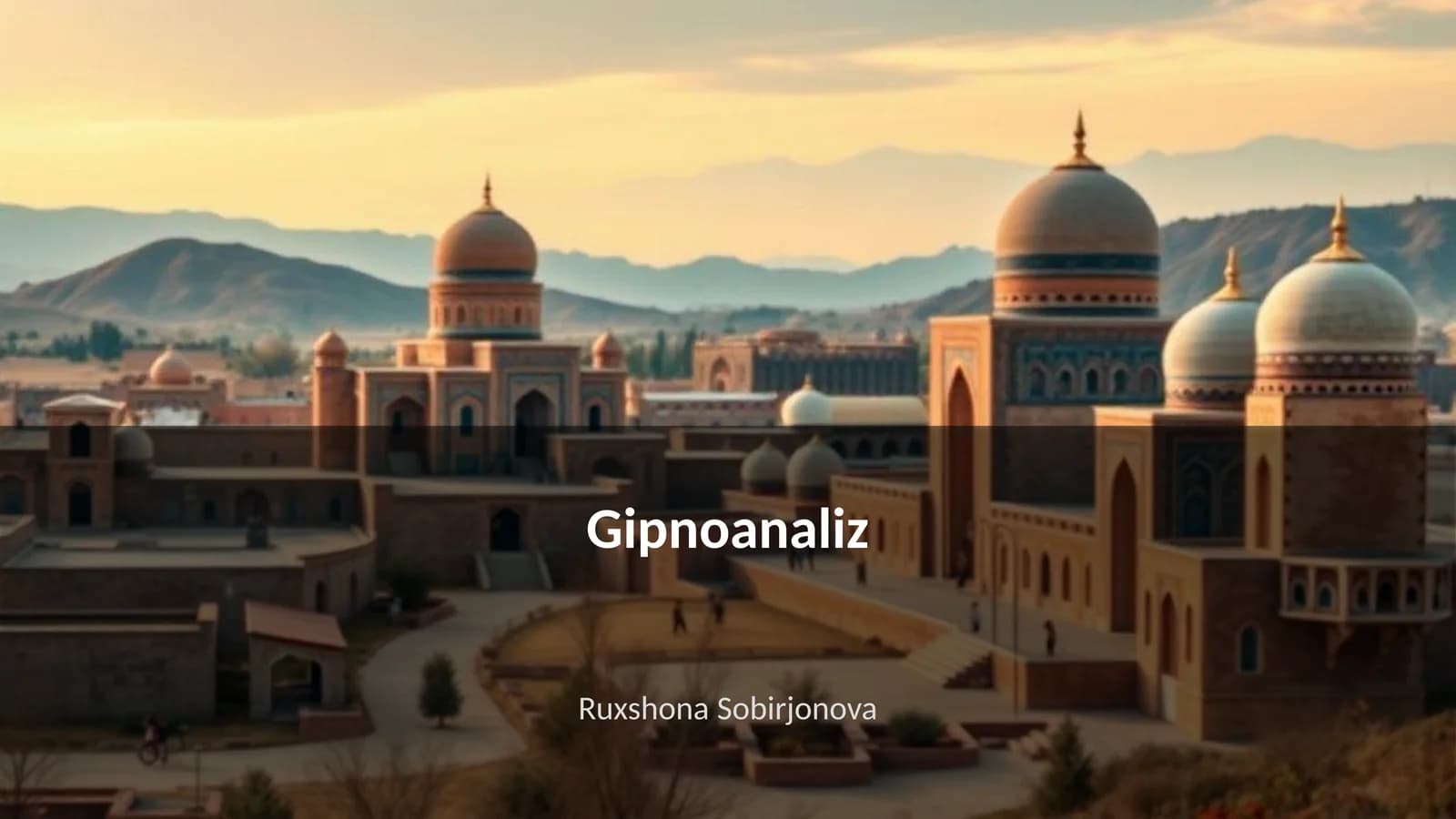 Gipnoanaliz