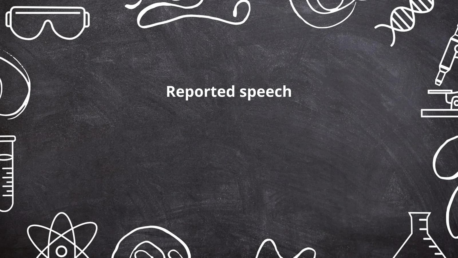 Reported speech