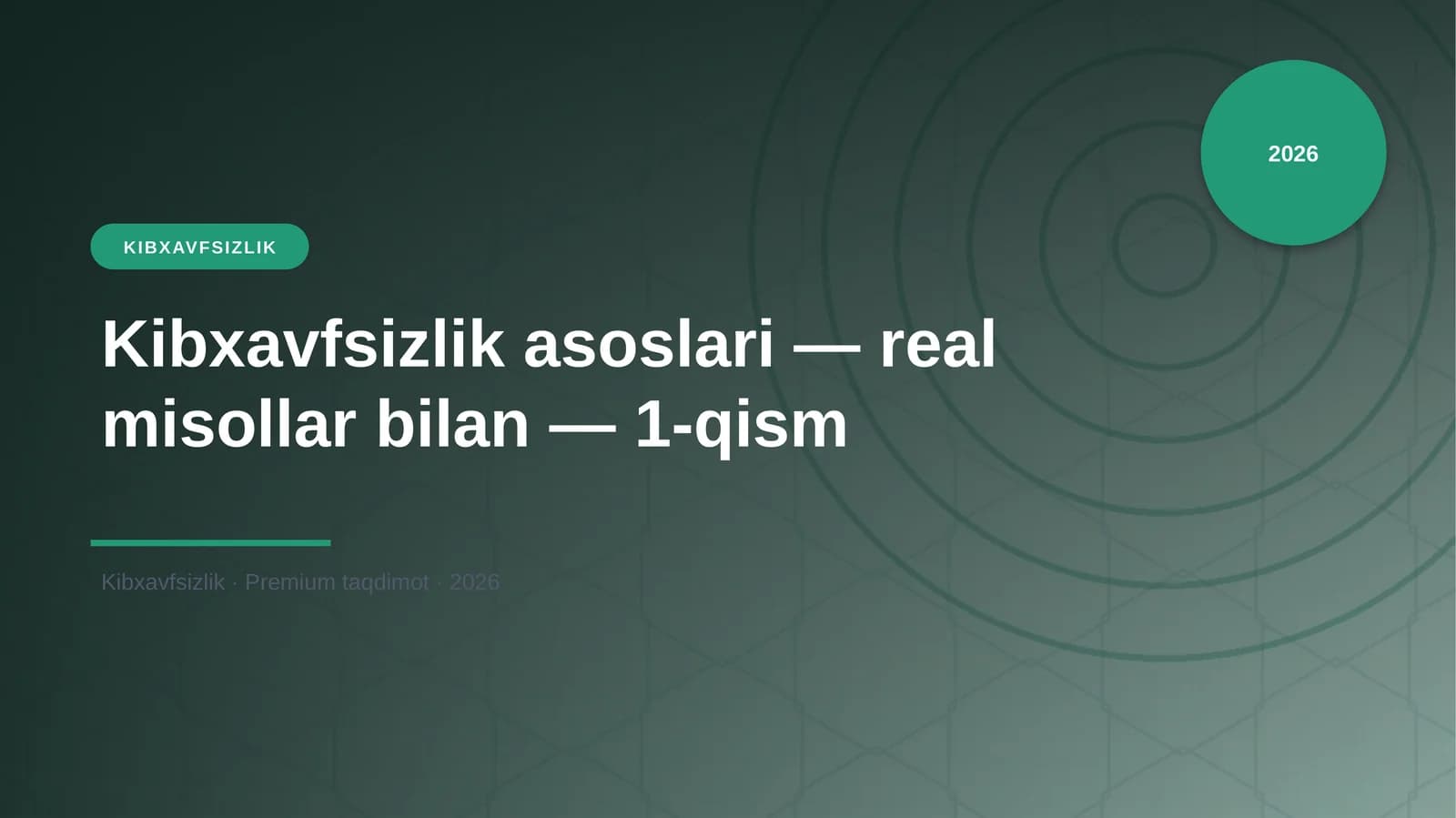 Kibxavfsizlik