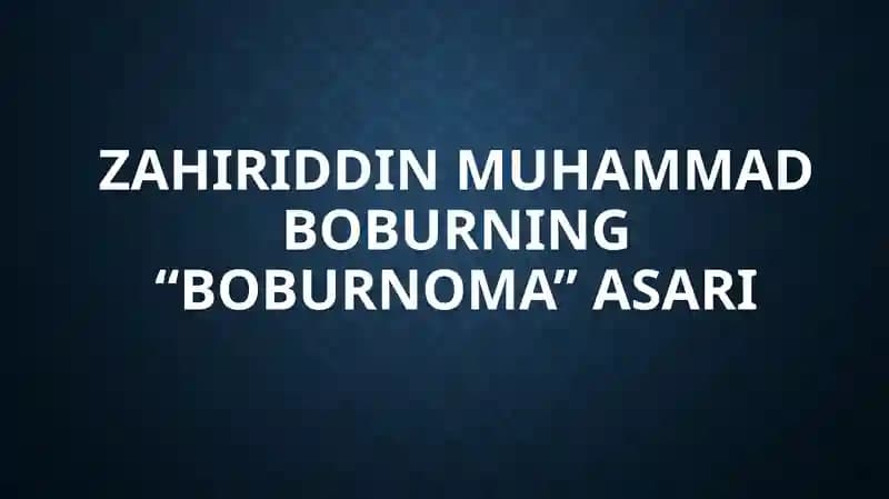 Boburnoma
