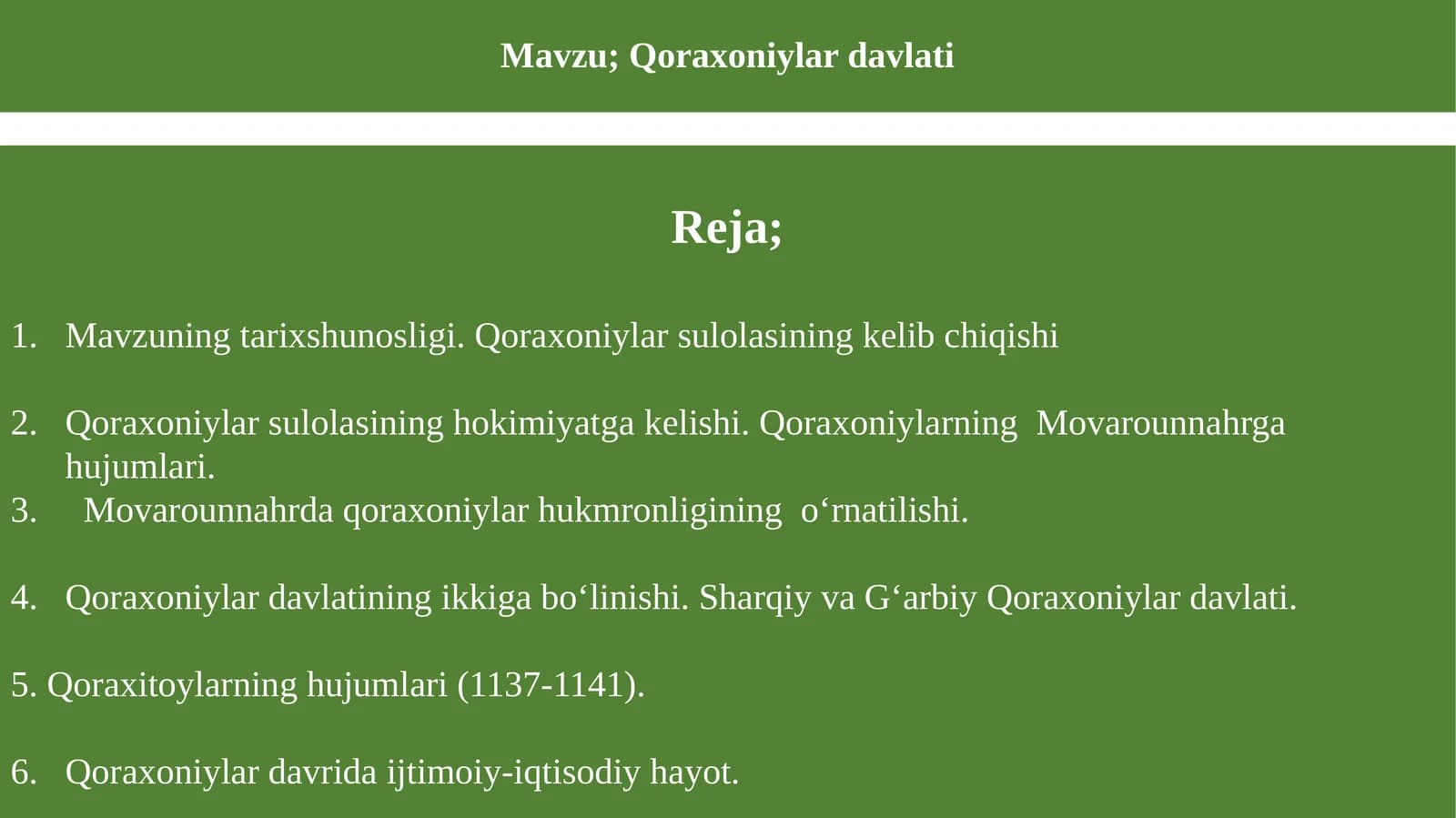 Qoraxoniylar davlati