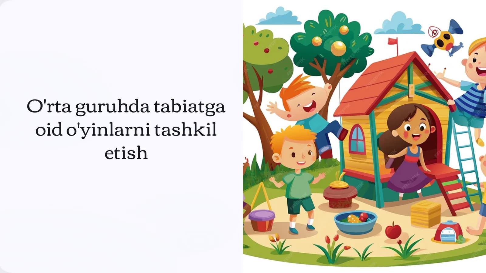 O'rtaguruhdatabiatgaoido'yinlarnitashkiletish