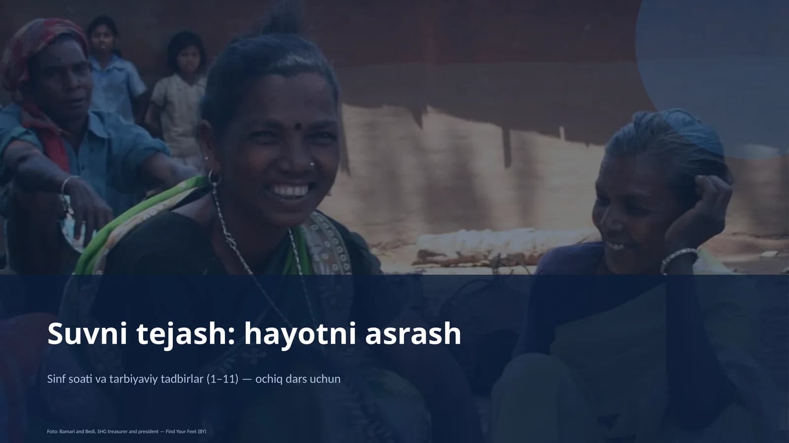 Suvni tejash: hayotni asrash