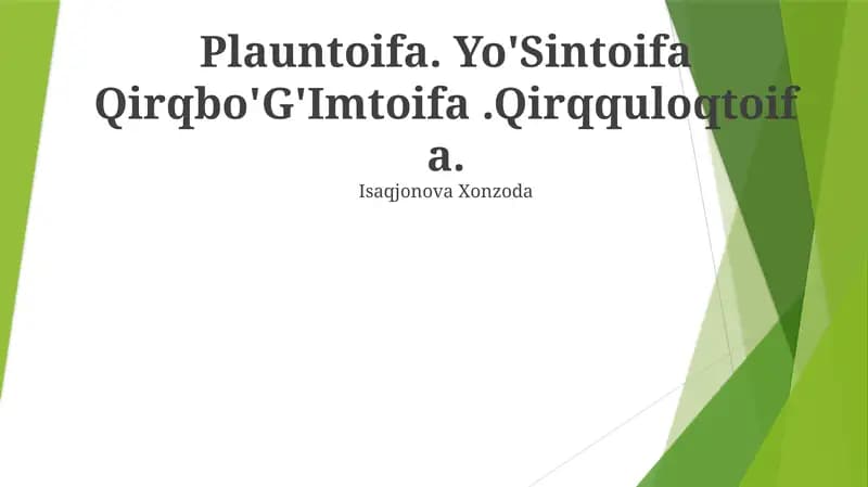 Plaunata