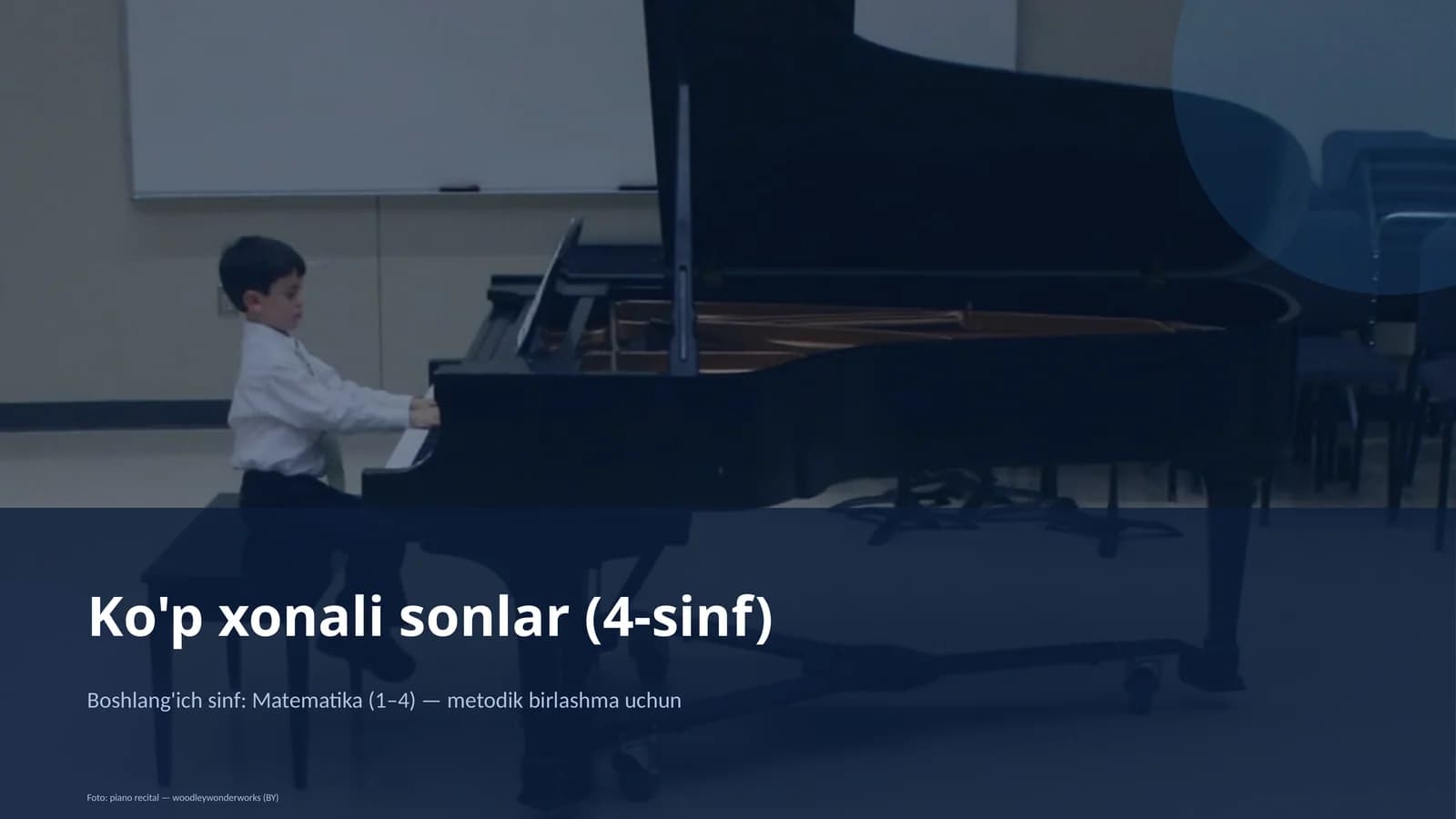 Ko'p xonali sonlar (4-sinf)