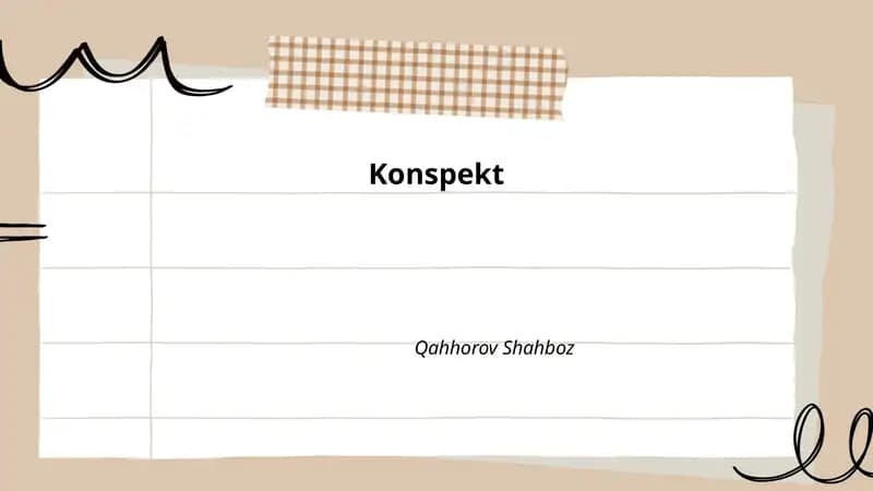 Konspekt