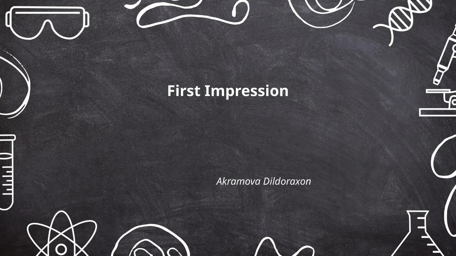 First Impression