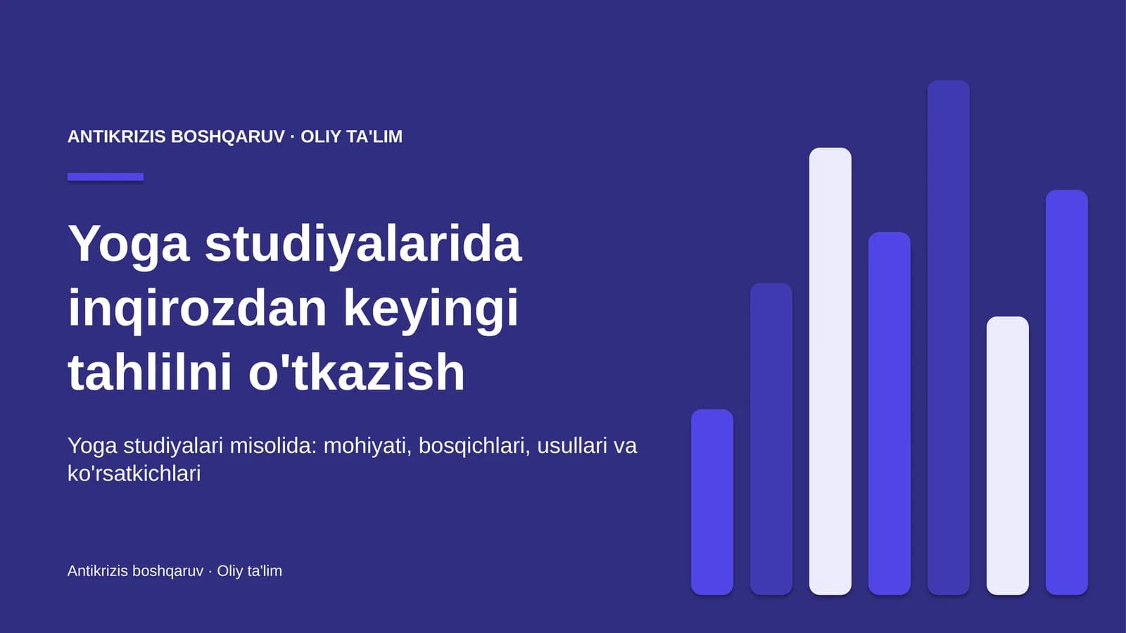 yoga studiyalarida inqirozdan keyingi tahlilni o'tkazish 3396