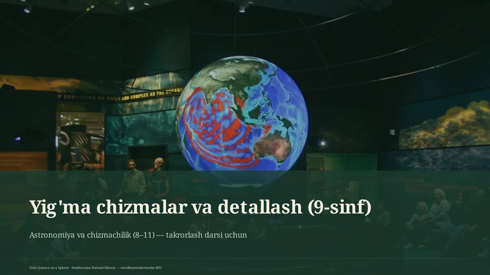 Yig'ma chizmalar va detallash (9-sinf)