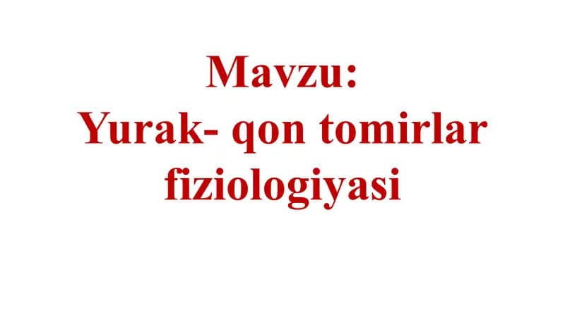 Yurak qon tomirlari