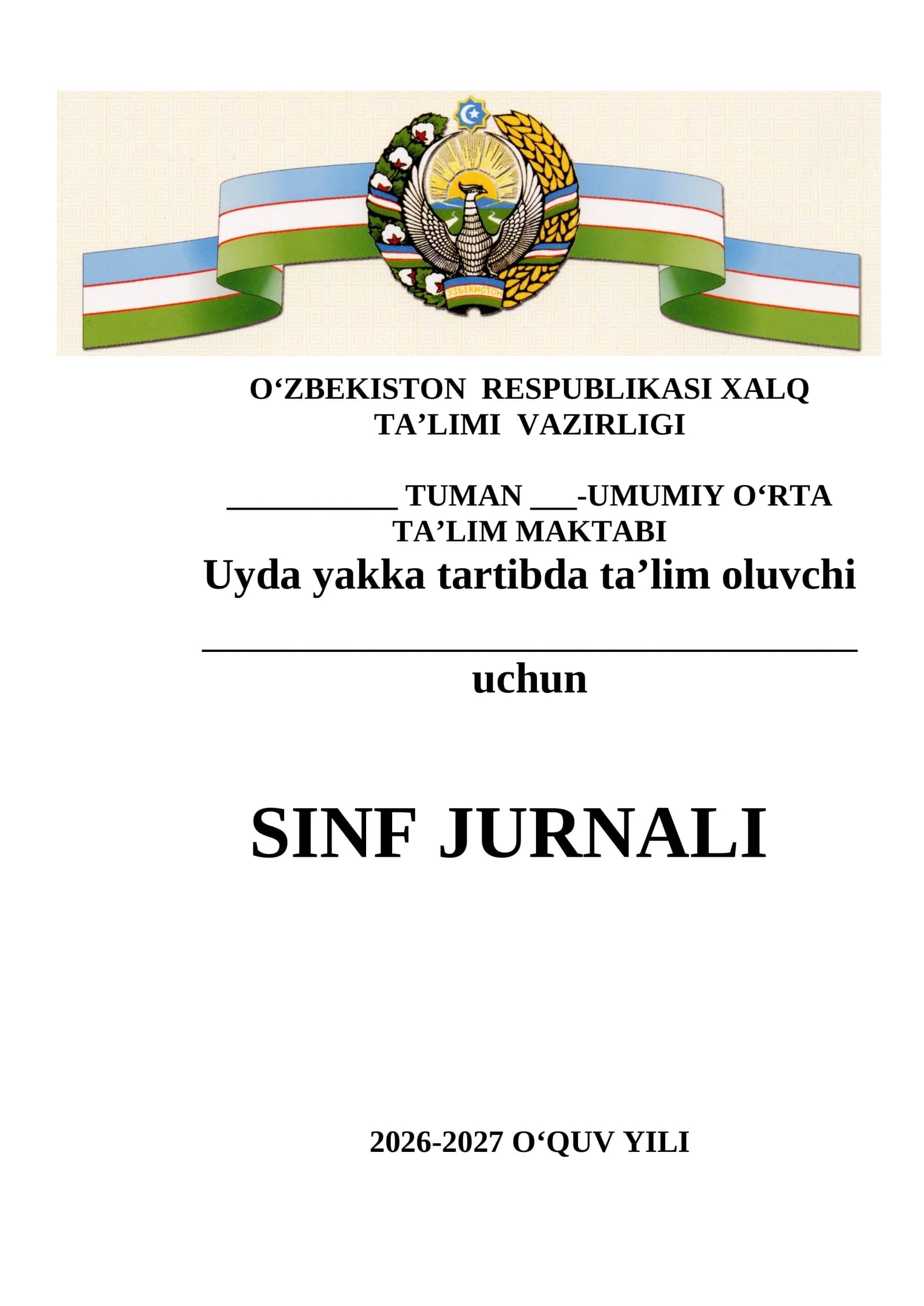 UY TA'LIMI JURNALI 2026-2027