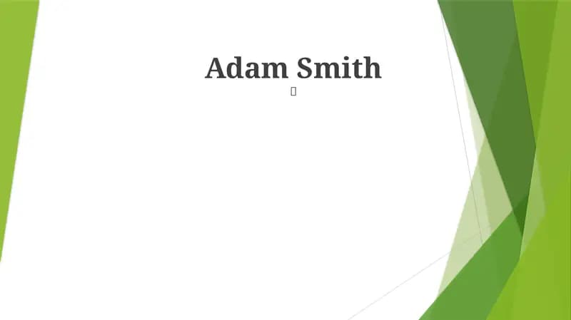 Adam Smith