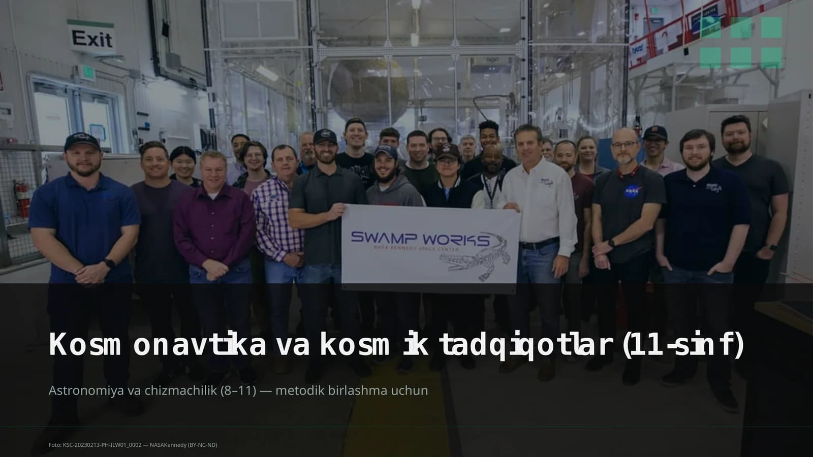 Kosmonavtika va kosmik tadqiqotlar (11-sinf)