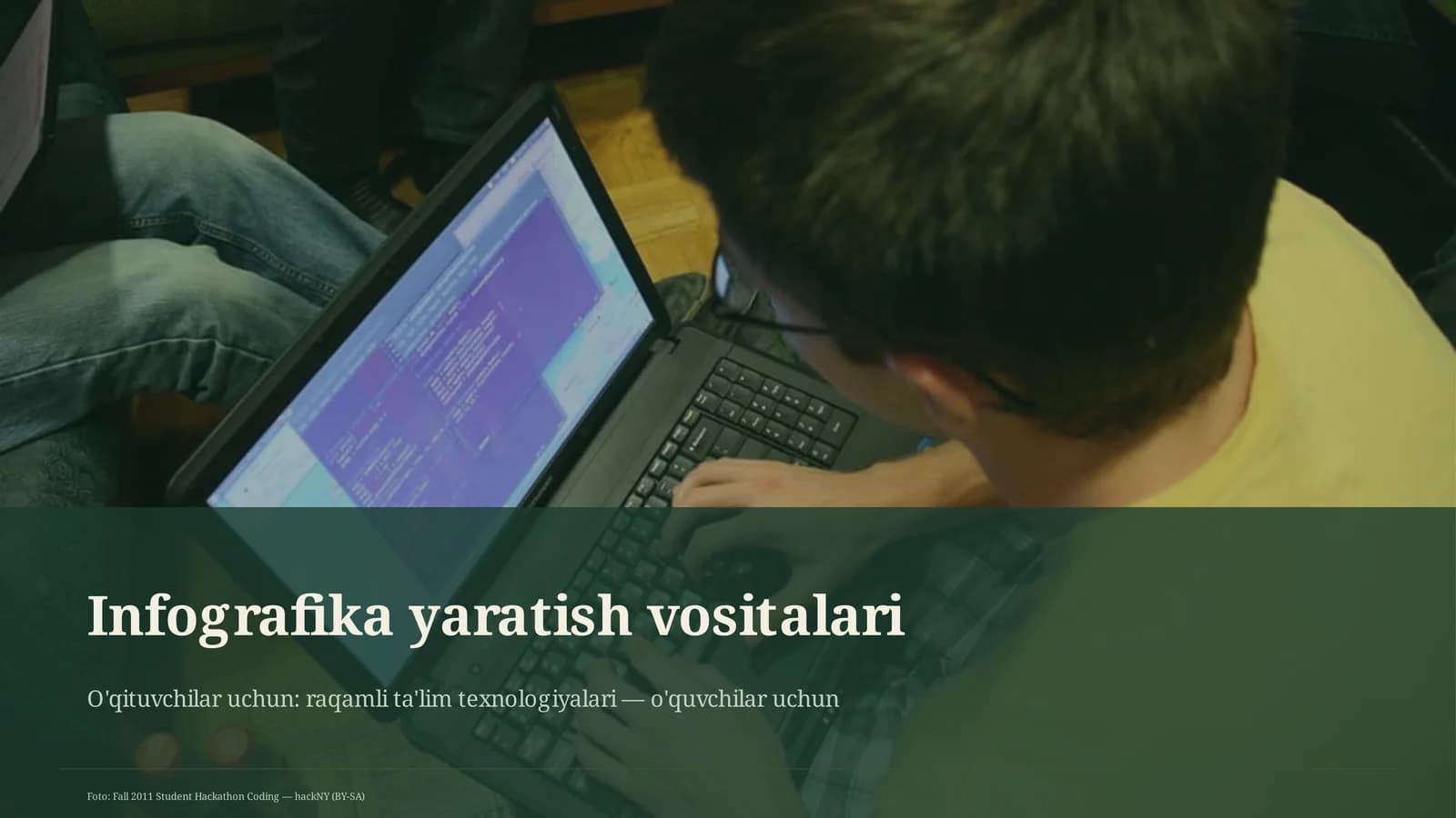 Infografika yaratish vositalari