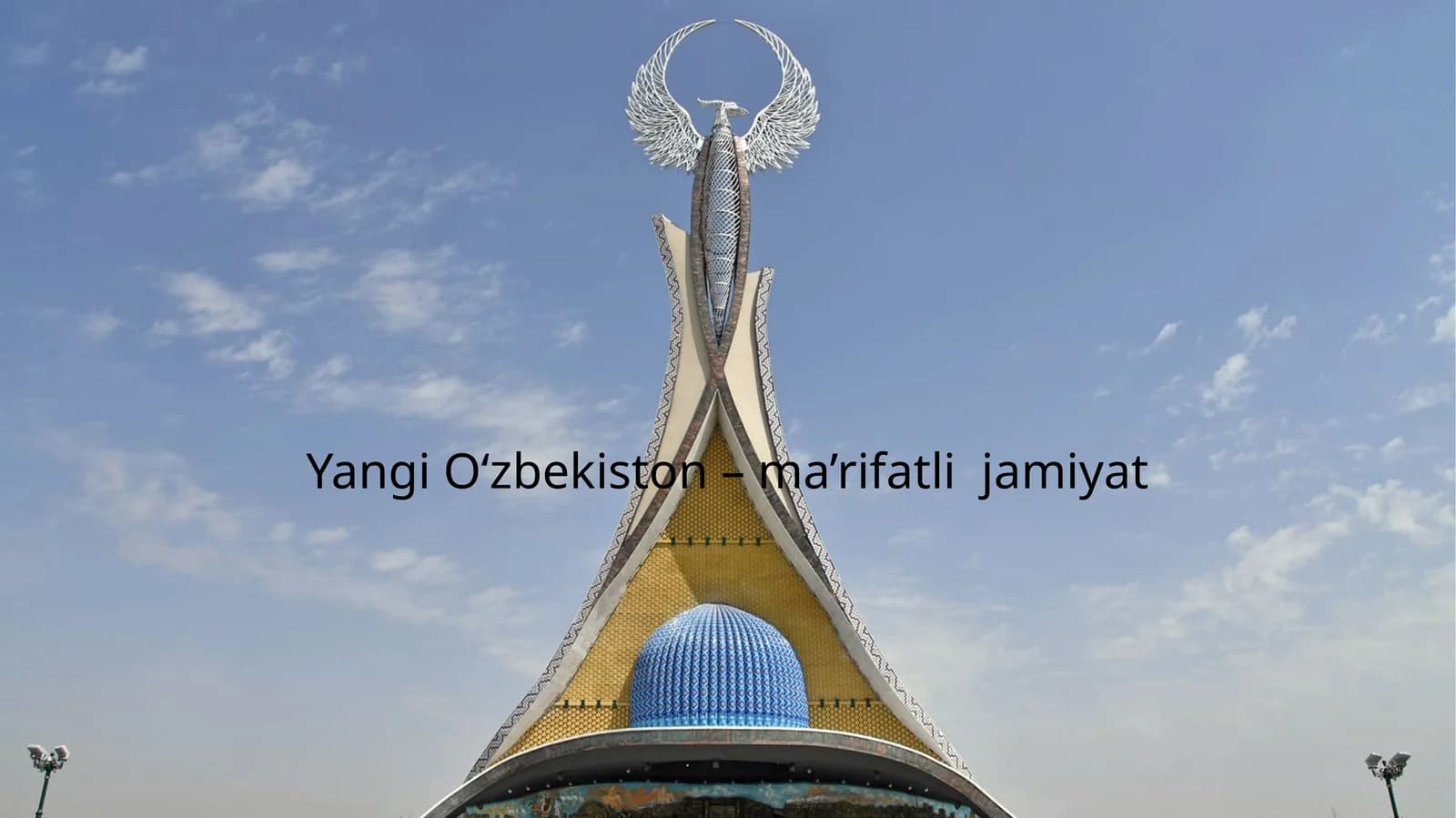 Yangi O‘zbekiston – ma’rifatli jamiyat