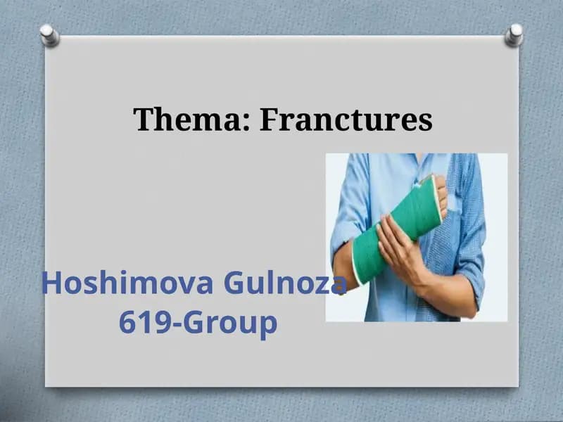 Bone fracture