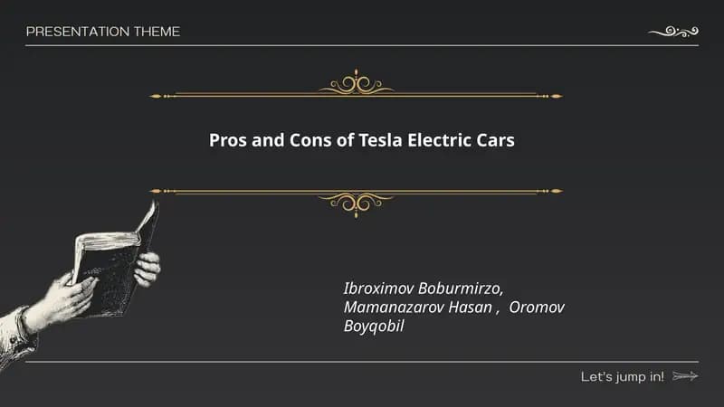 Pros and Cons of Tesla Electric Cars