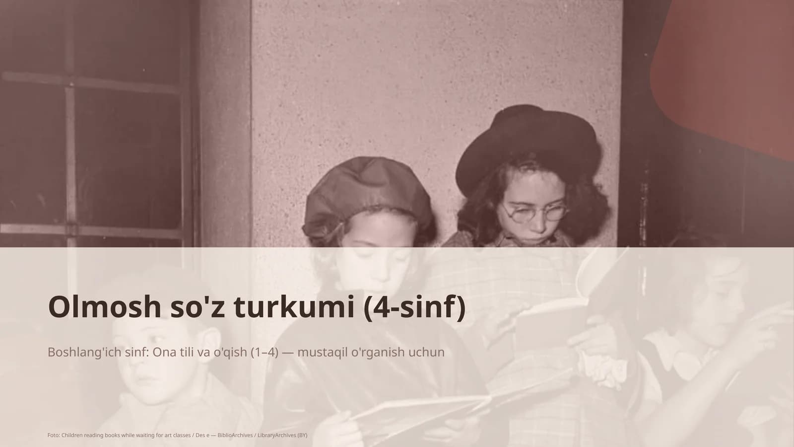 Olmosh so'z turkumi (4-sinf)
