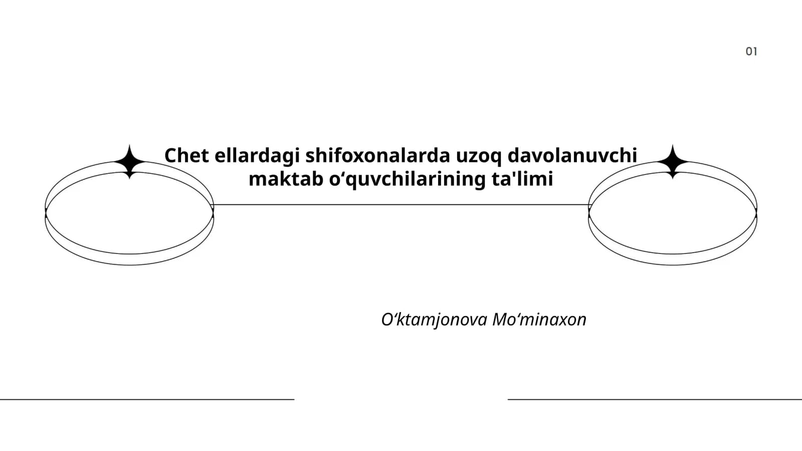 Uzoq davolanuvchi o'quvchilar uchun ta'lim tizimi