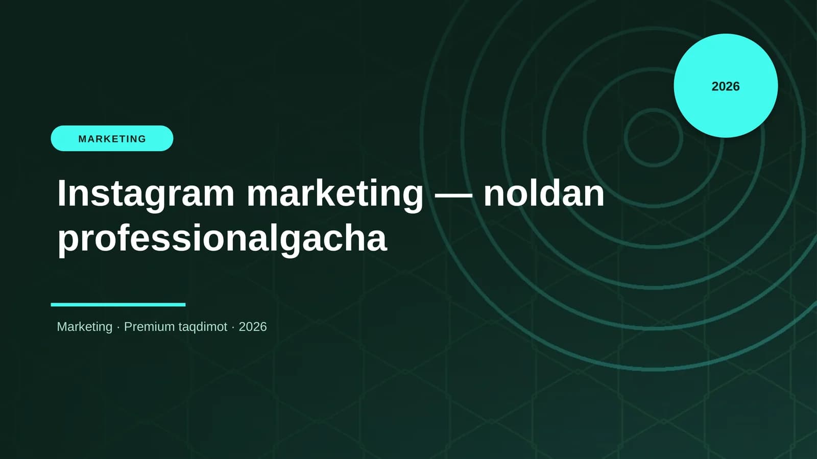 Instagram marketing — noldan professionalgacha