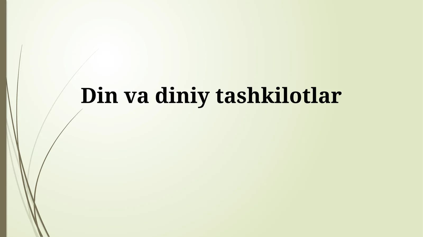 Din vadiniytashkilotlar