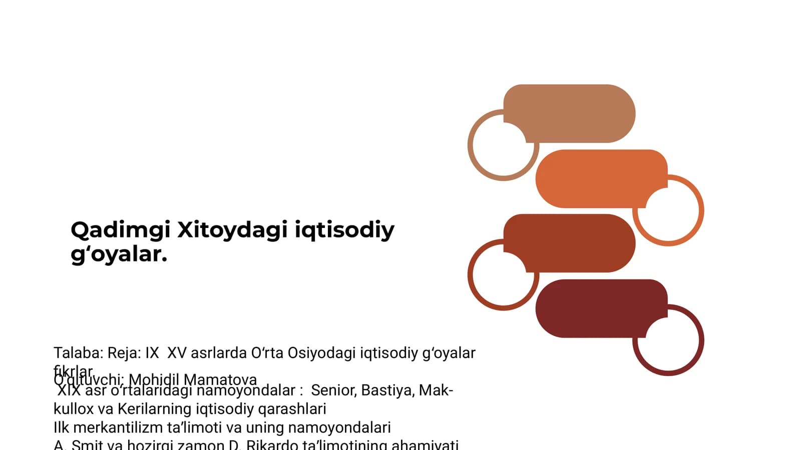 Qadimgi Xitoydagi iqtisodiy gʻoyalar