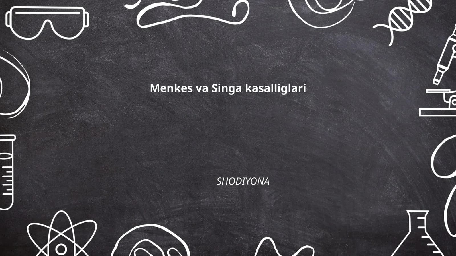 Menkes va Singa kasalliglari