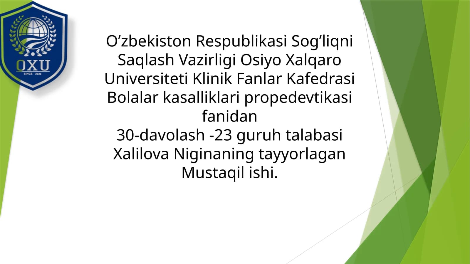 Layellasindromi haqida ma’lumot. Kasallikning sabablari va parazit infeksiyalari. Xulosa