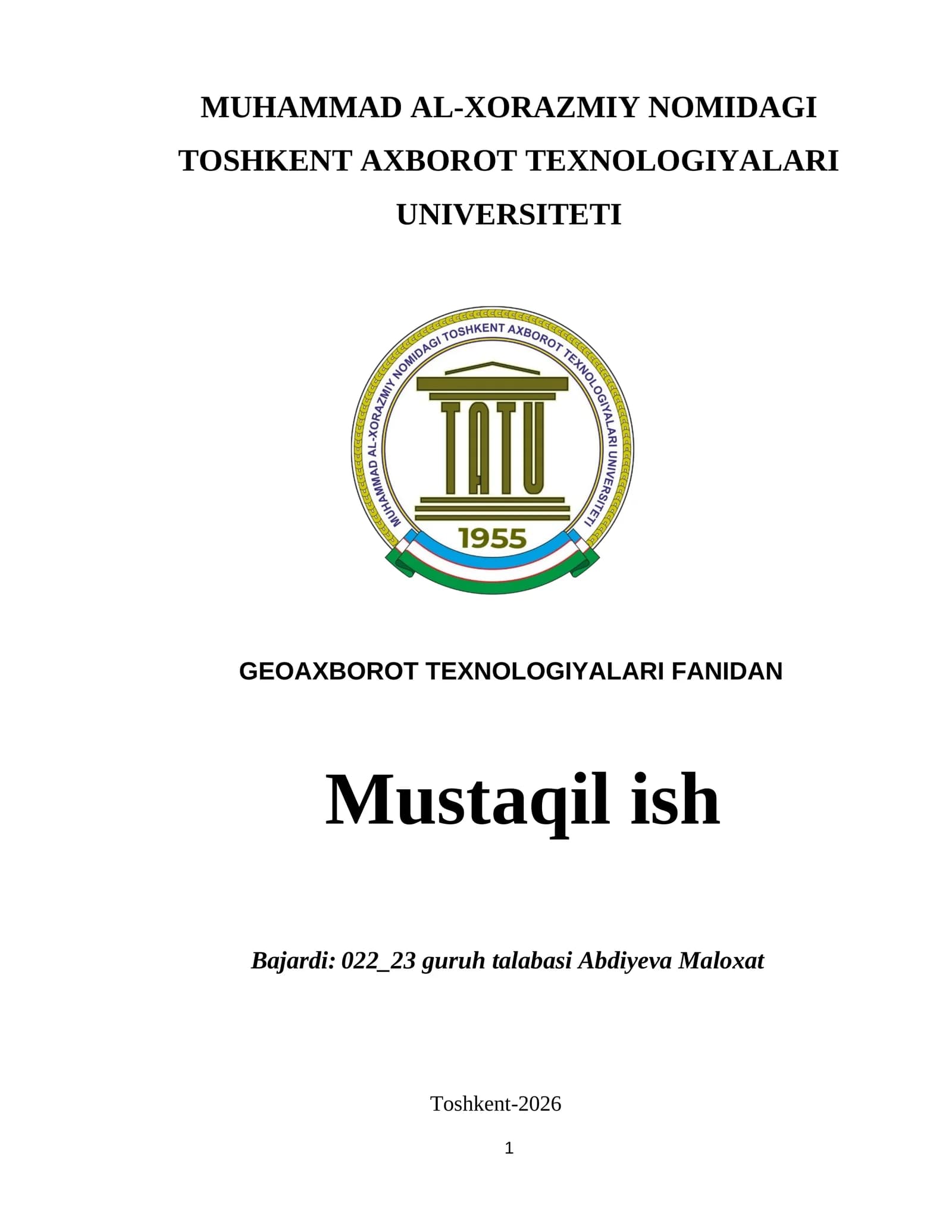 Buffer (bufer) zonalarini hosil qilish va tahlil qilish