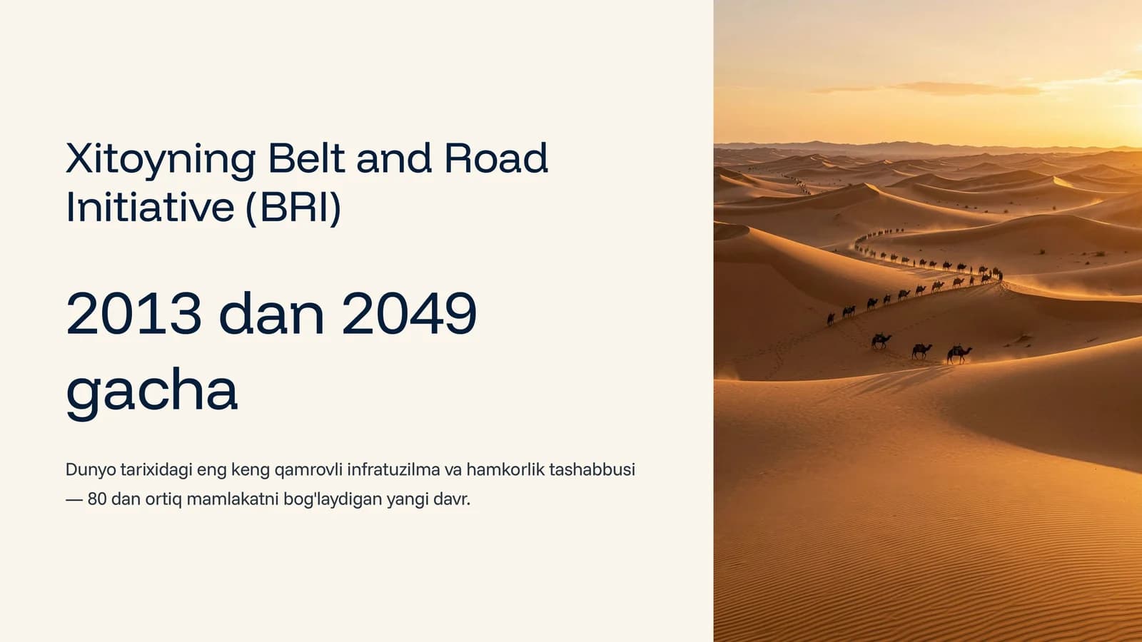 Belt and Road Initiative (BRI)